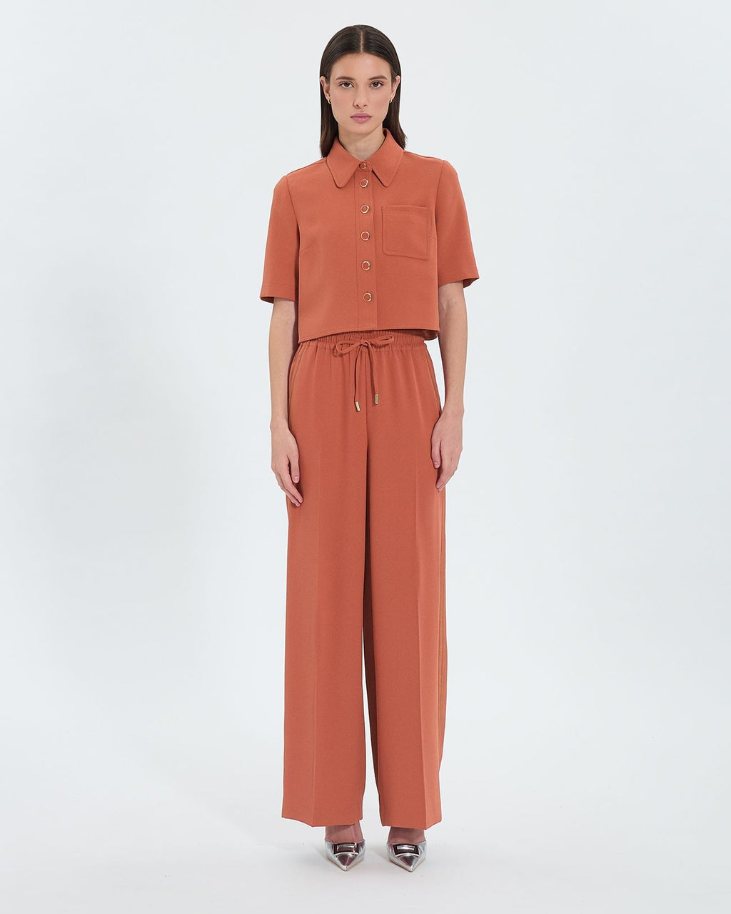 Pantalón holgado crepé ladrillo_4
