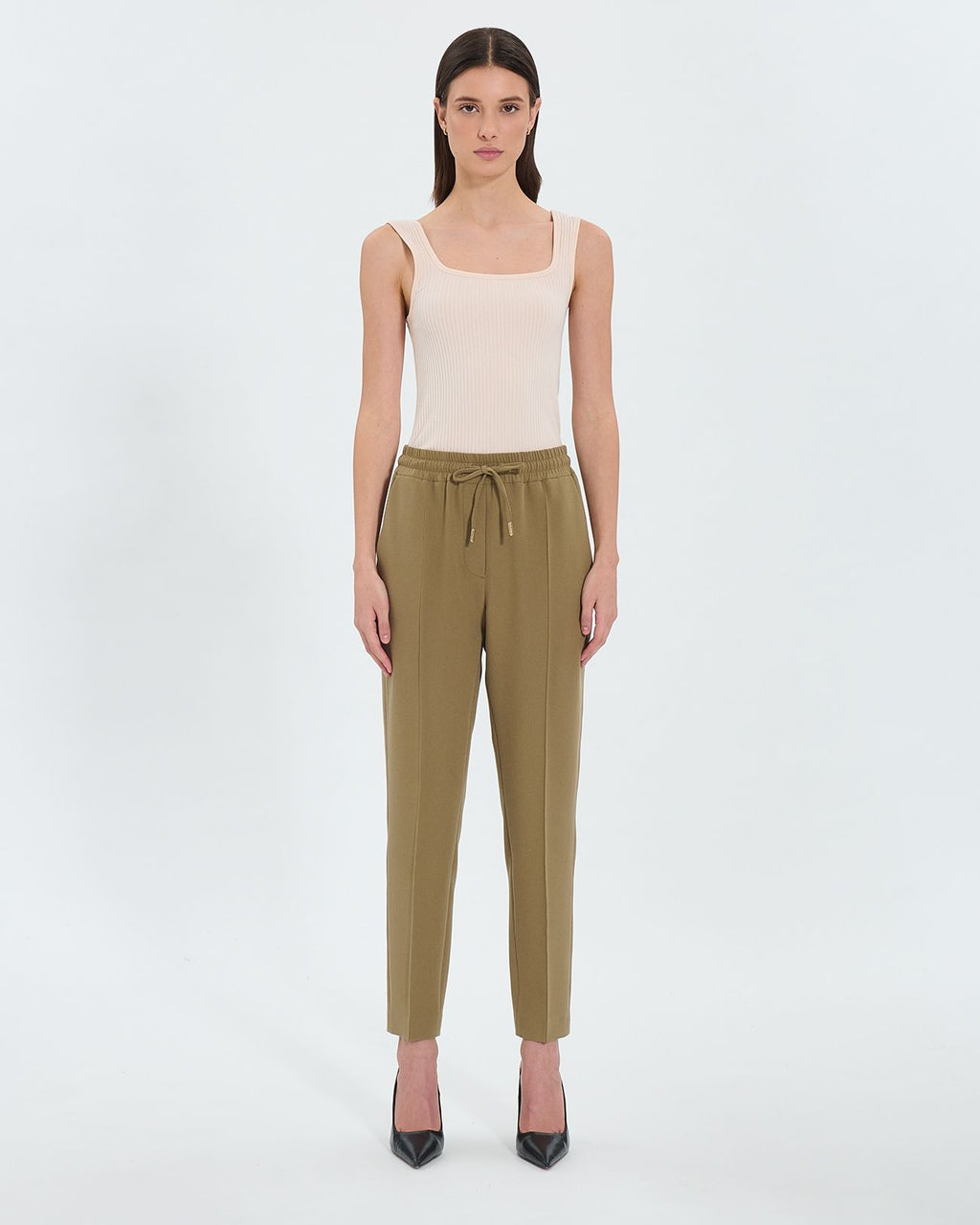 Loose khaki pants_4