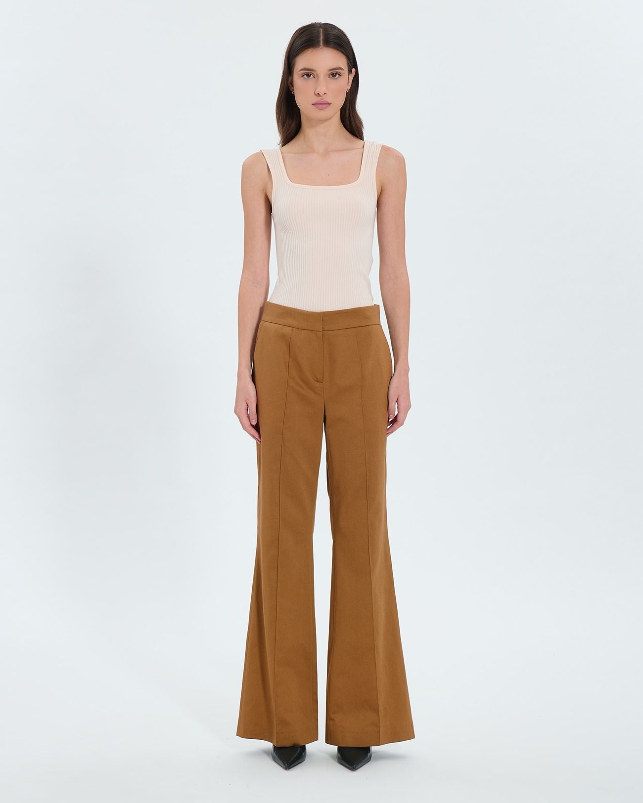 Pantalon fluide tabac_4