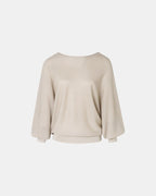Champagne boat neck sweater_5