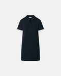 Nocturnal crepe shirt dress_5