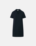 Nocturnal crepe shirt dress_5
