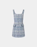 Short blue tweed dress_6