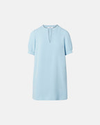 Vestido recto crepe celeste_4