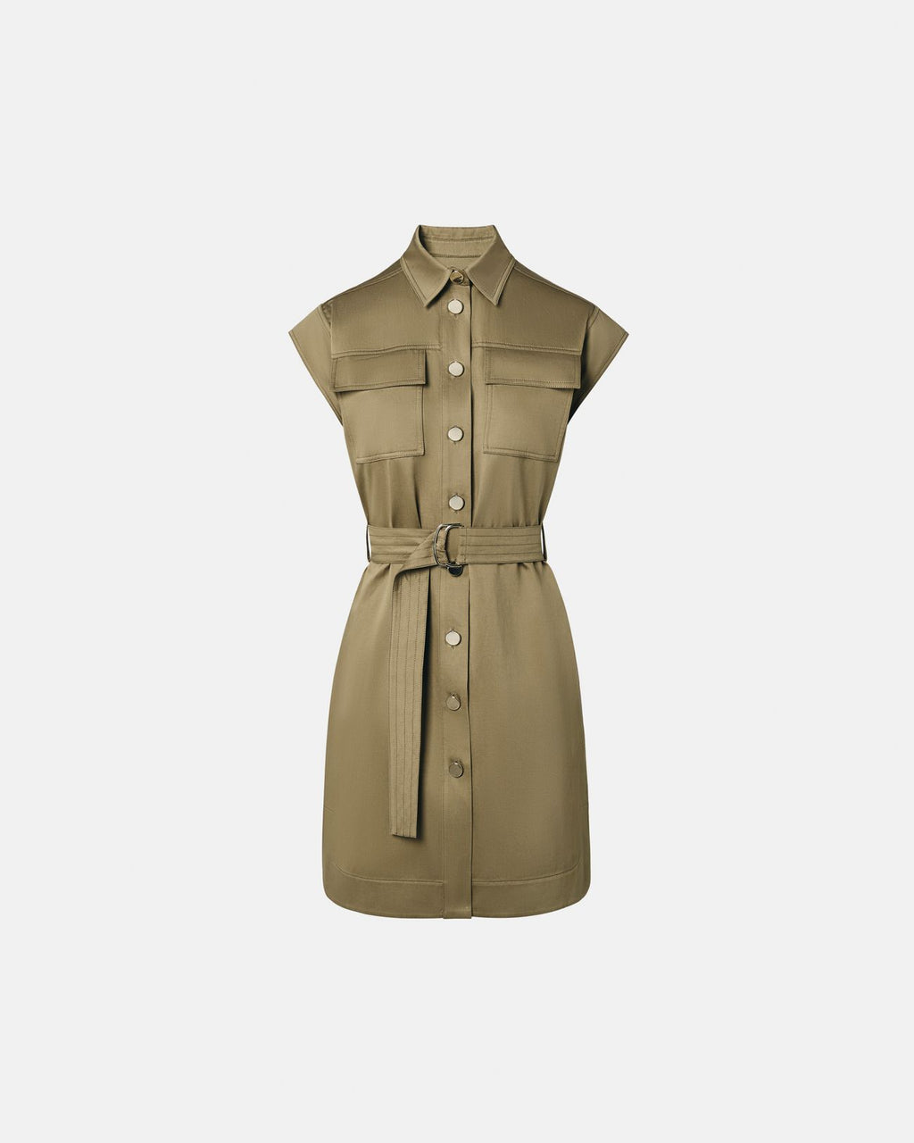 Vestido camisero caqui_5