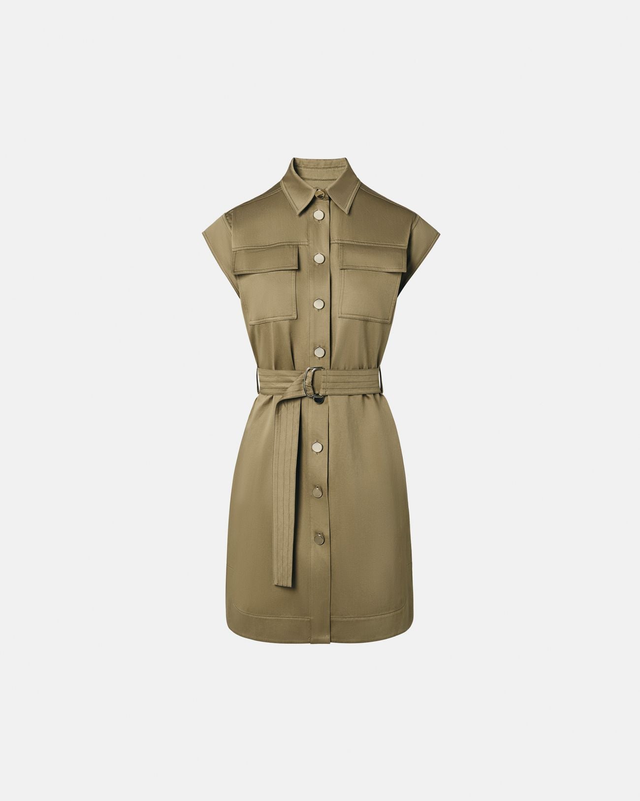 Vestido camisero caqui_5