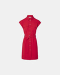 Vestido camisero rojo_5