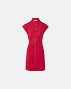Vestido camisero rojo_5