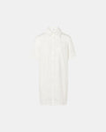 Mid-length dress with ecru English embroidery_5