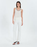 Ecru linen tank top_2