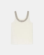 Ecru linen tank top_5