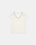 Ecru linen T-shirt_5