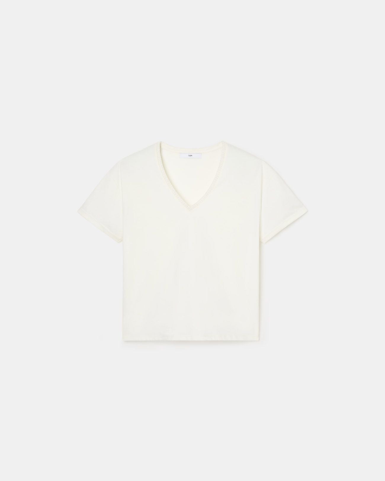 Camiseta ajustada algodón crudo_5