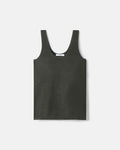 Sequined khaki tank top_5