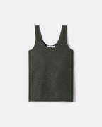 Sequined khaki tank top_5