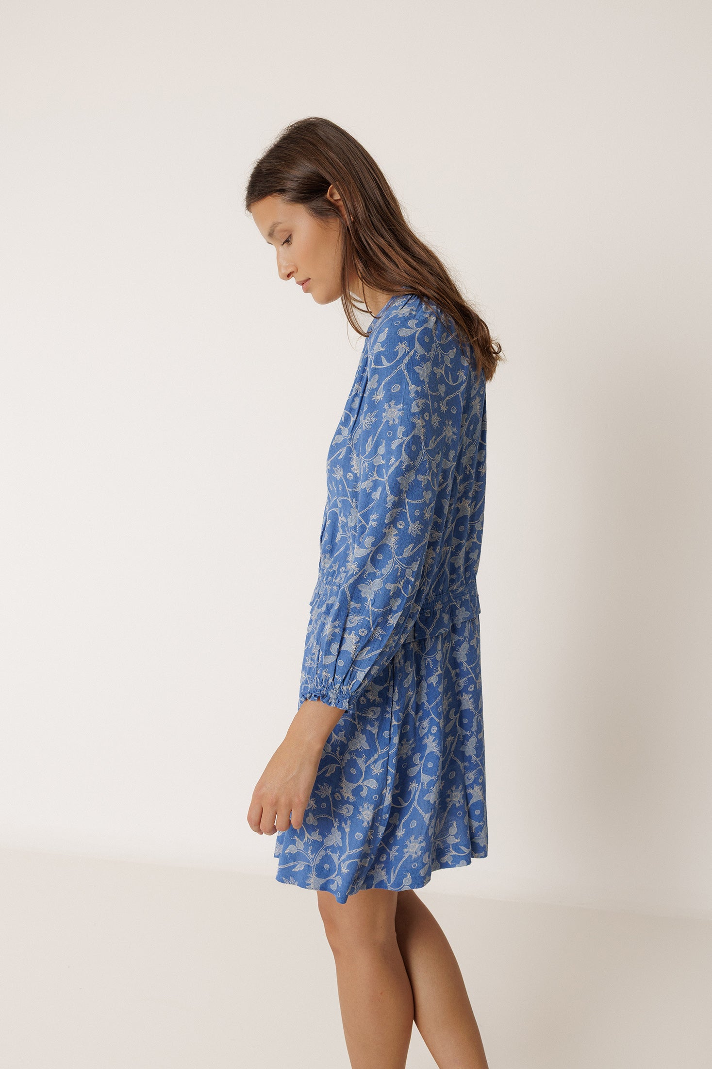 Short Dress - British Blue