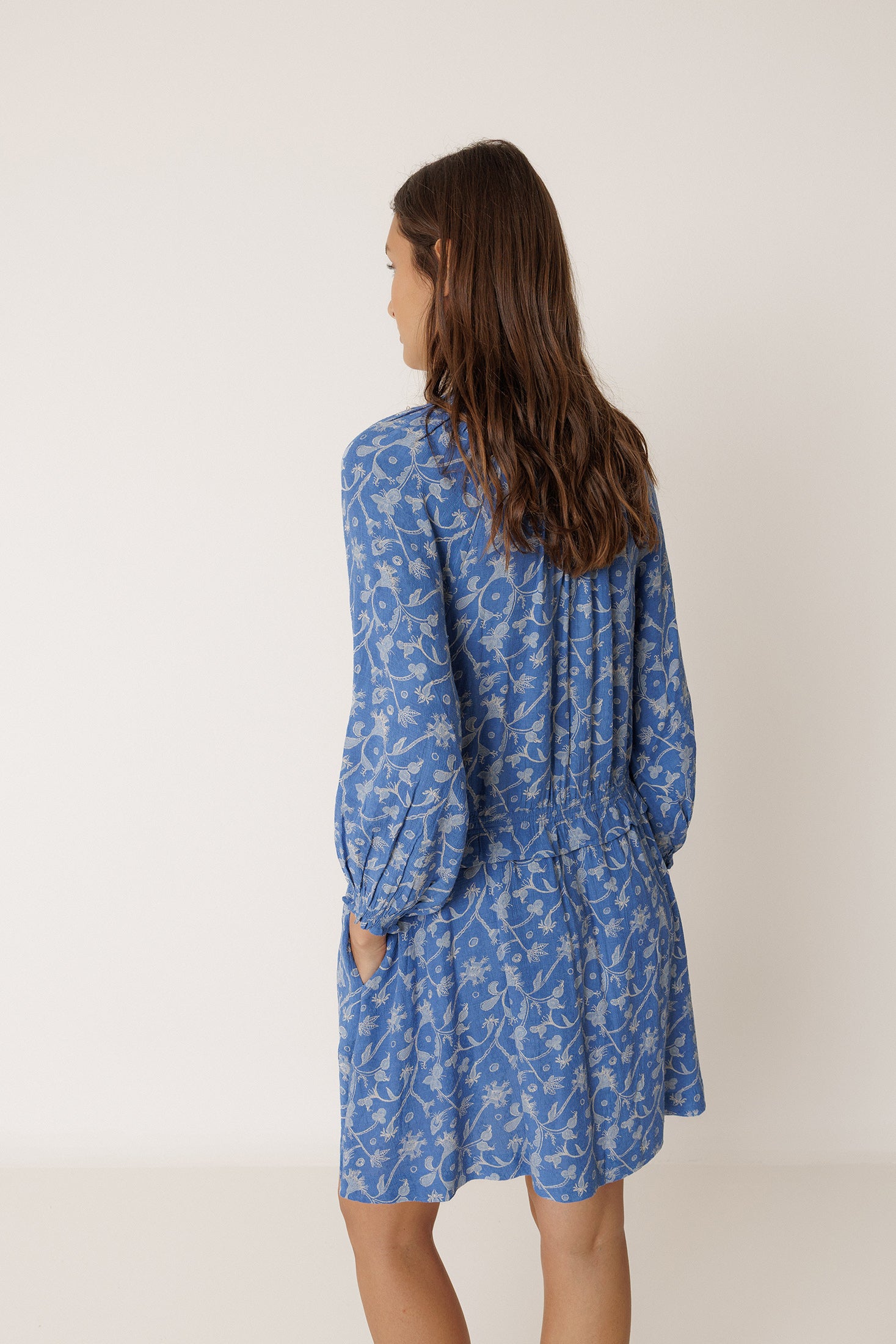 Short Dress - British Blue