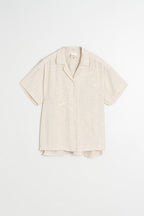 Chemise À Broderie Artisanale - Lin