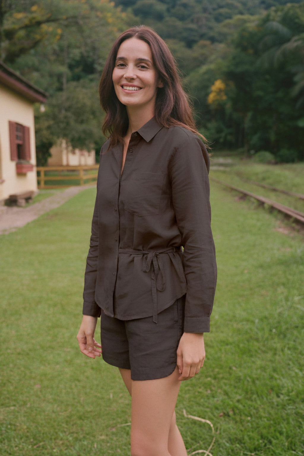 Cotton And Silk Shirt - Coco