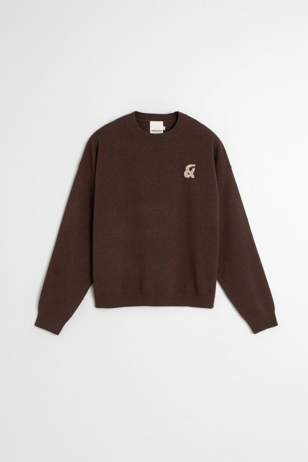 Merino Wool Jumper - Chocolate