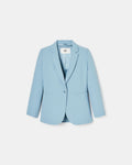 Blue crepe suit jacket_5