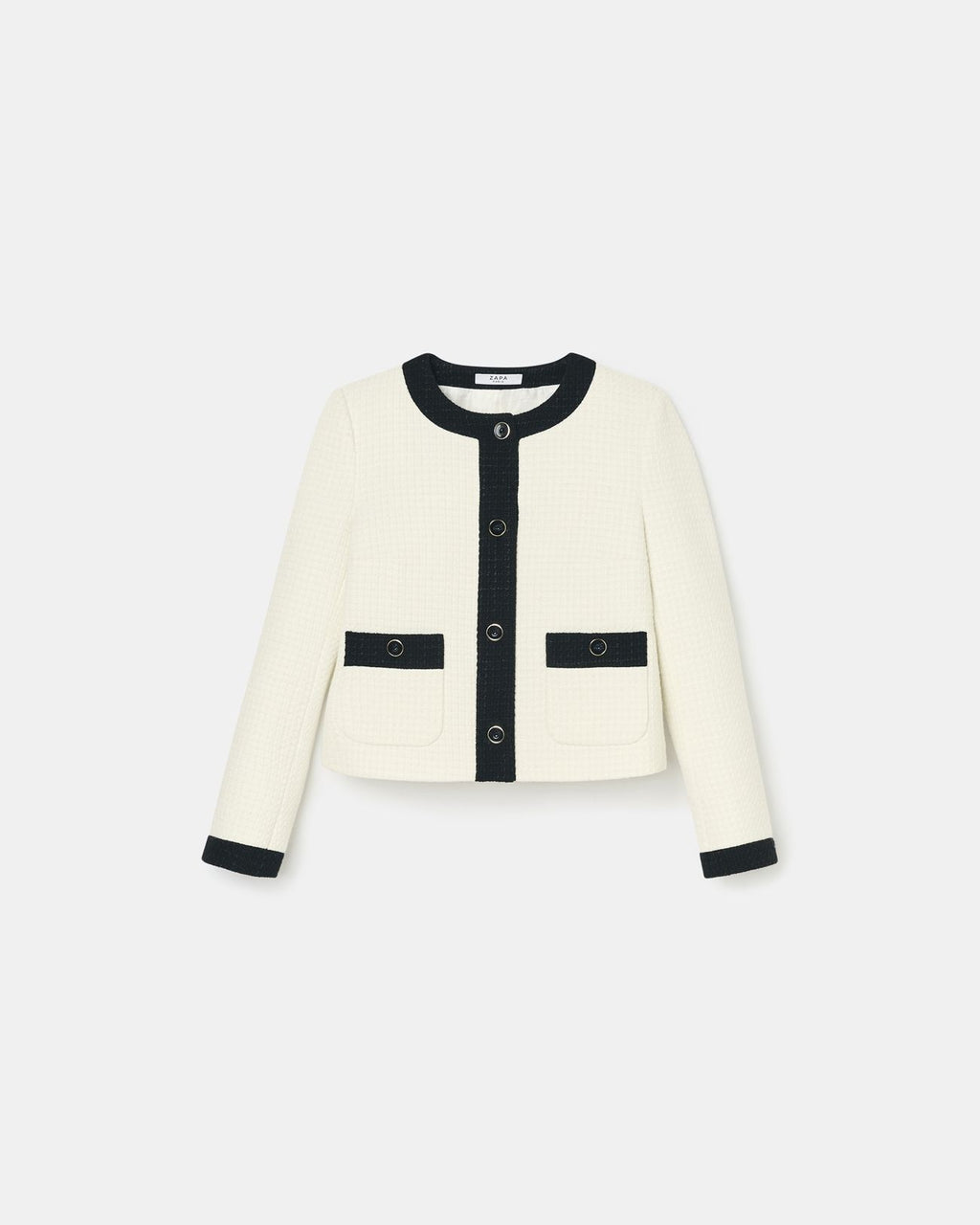 Ecru tweed jacket_5