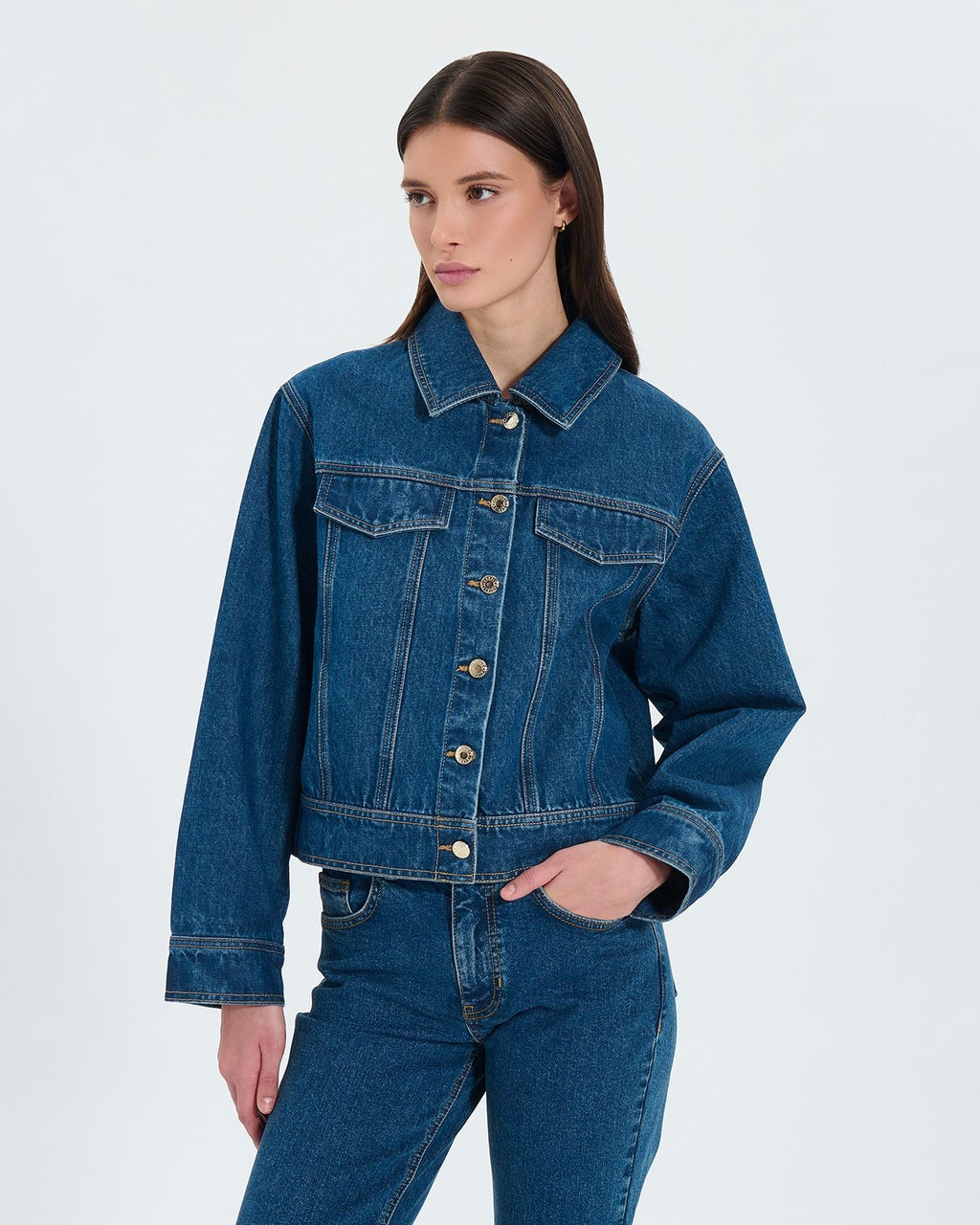 Chaqueta vaquera azul bebe_1
