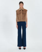 Chaqueta sin mangas camel_5
