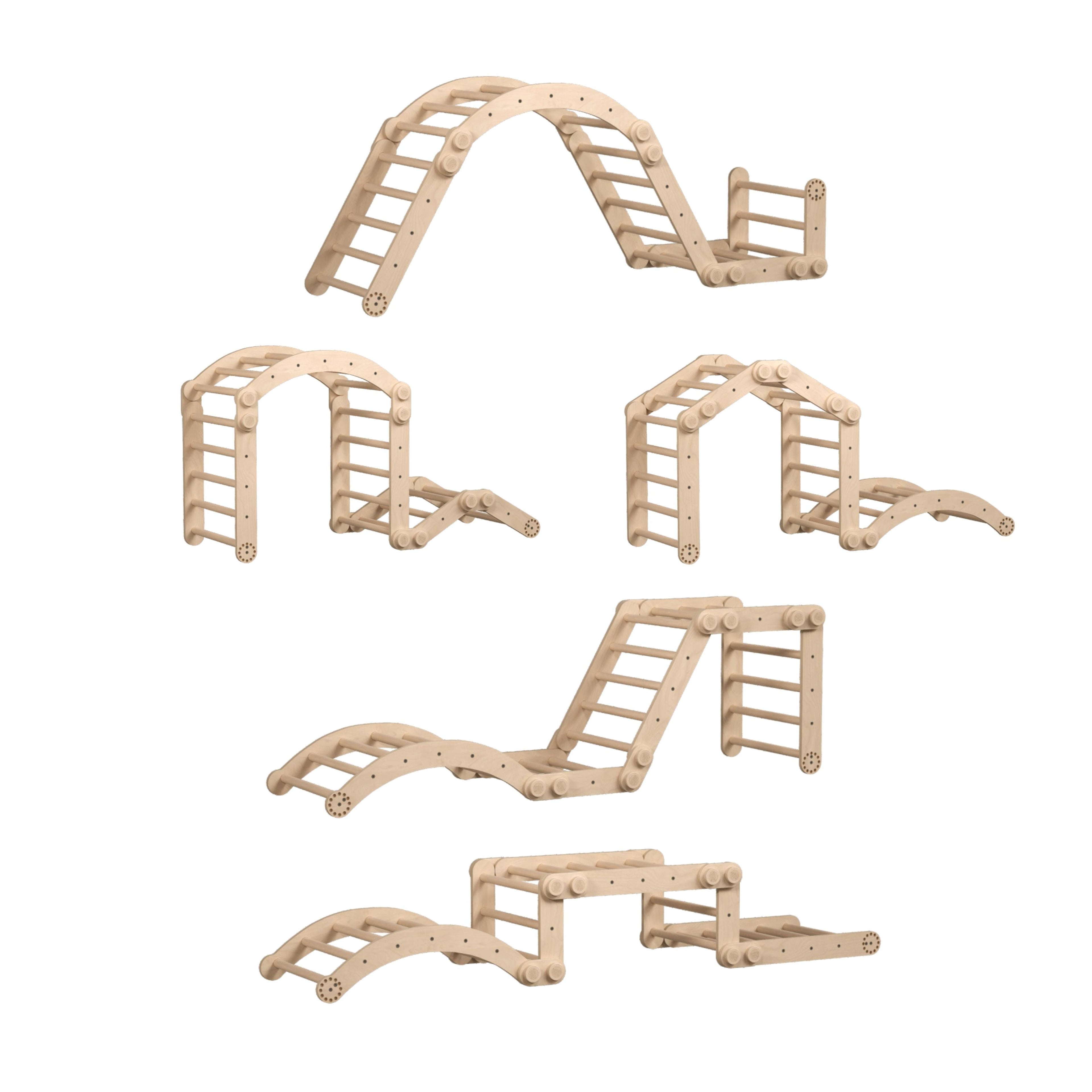 Large Inclinable Climbing Wall – Swedish Ladder