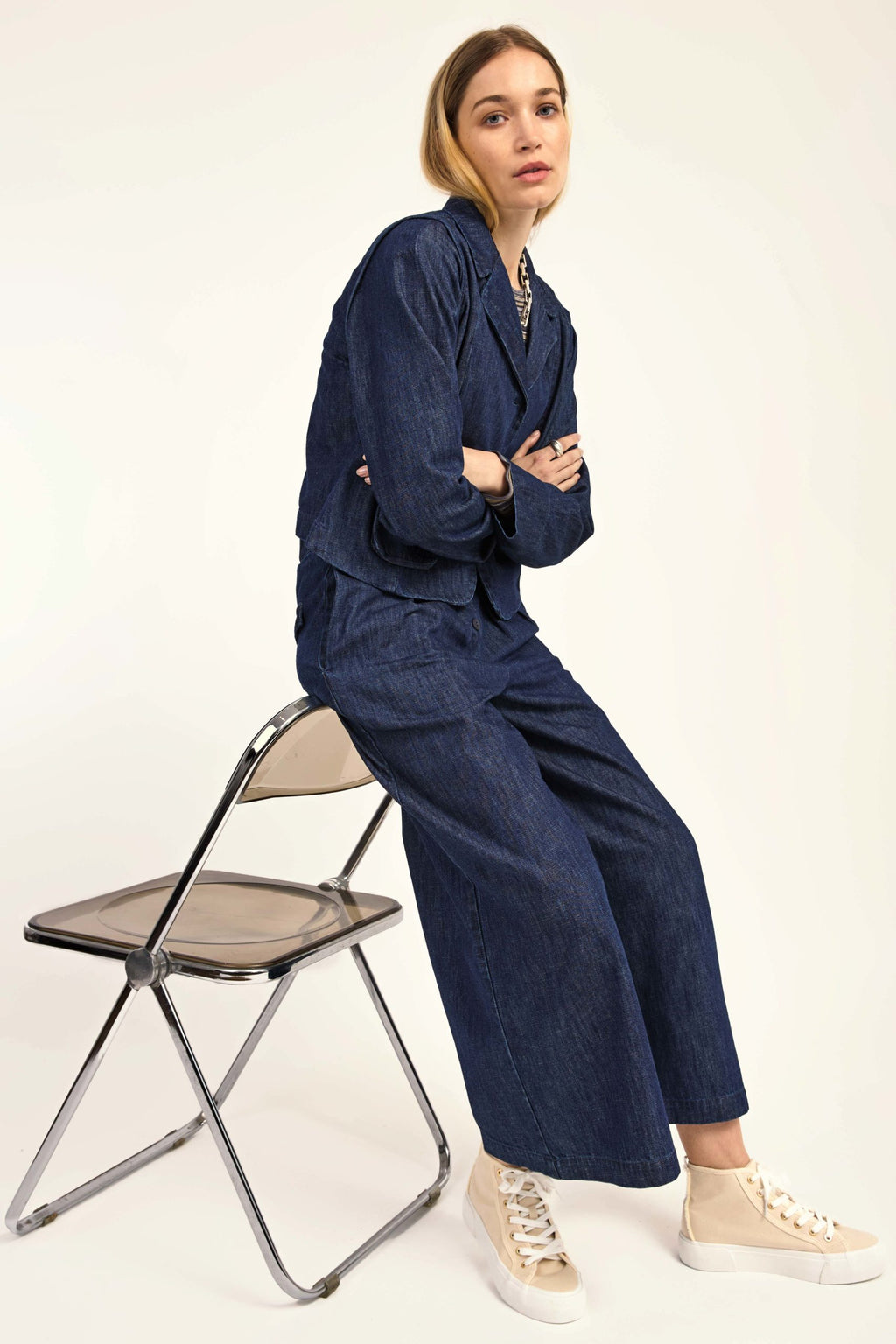 Veste - Flore - Denim Bleu