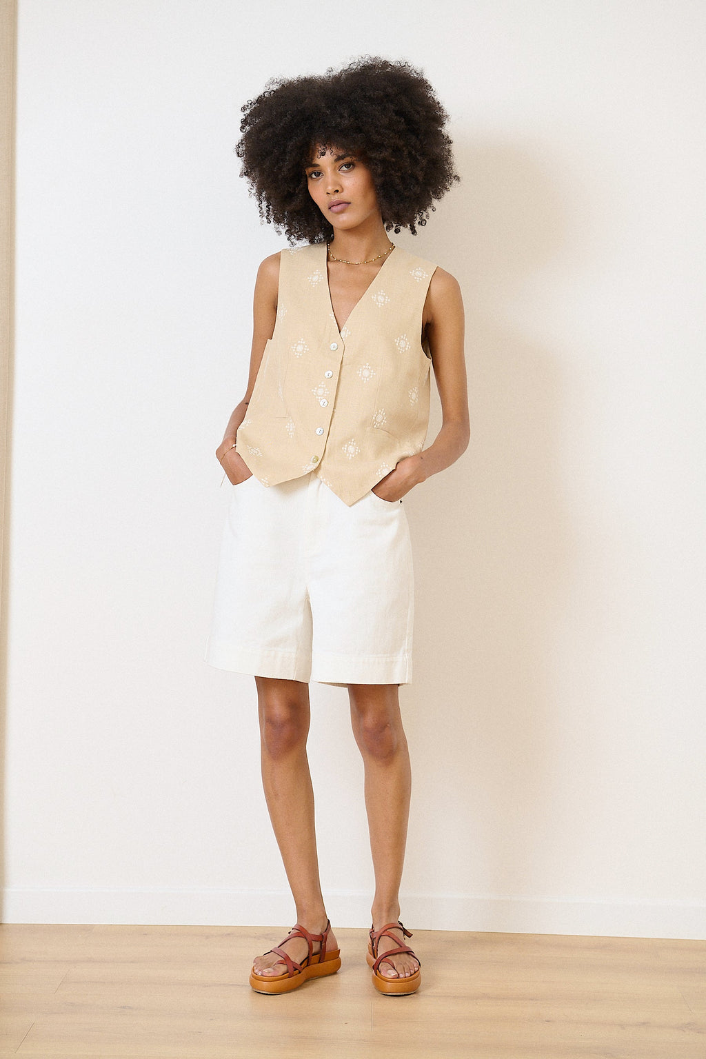 Vic Jacket - Beige