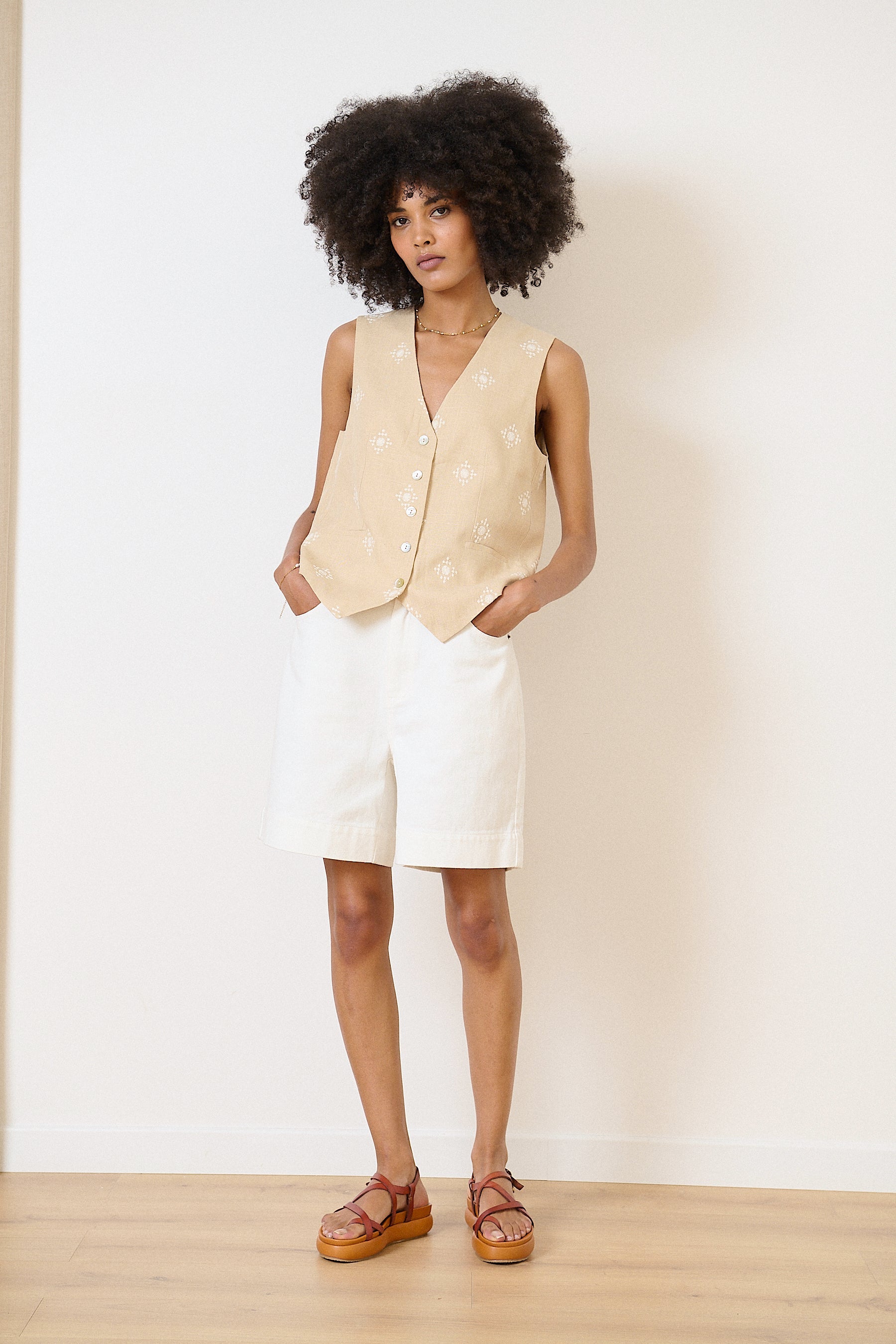 Vic Jacket - Beige