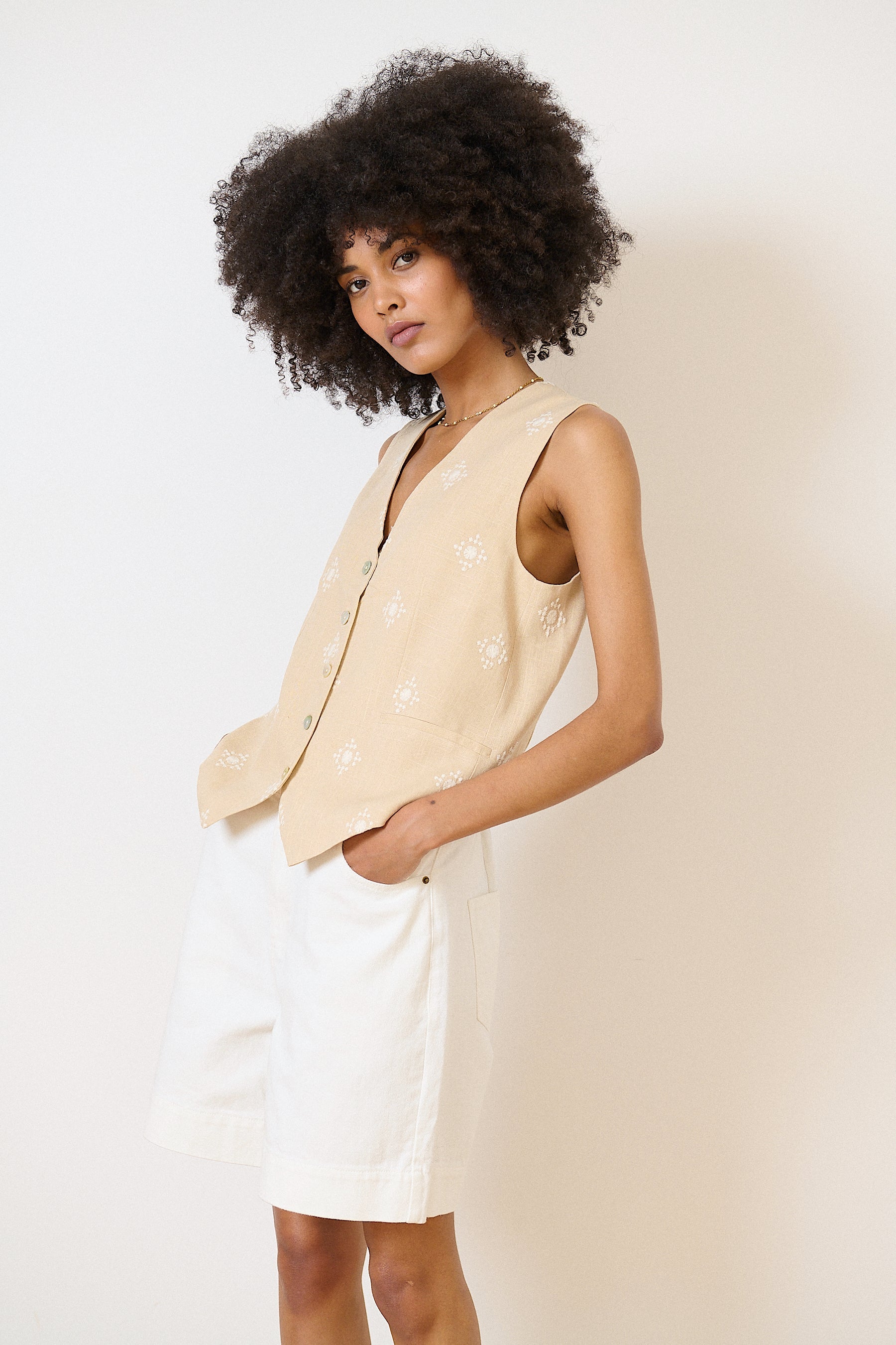 Vic Jacket - Beige