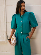 Ines Jacket - Emerald