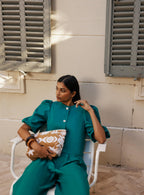 Ines Jacket - Emerald