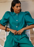 Ines Jacket - Emerald