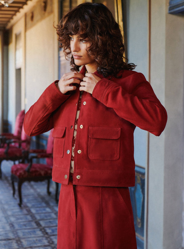 Chaqueta Orelia - Ladrillo