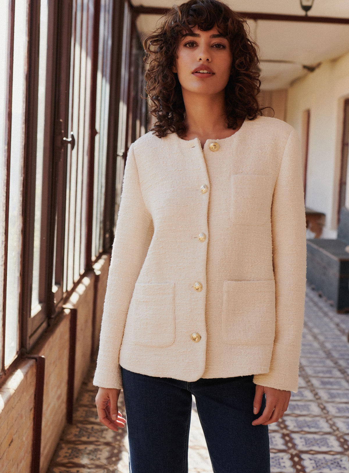 Oscar Jacket - Ecru