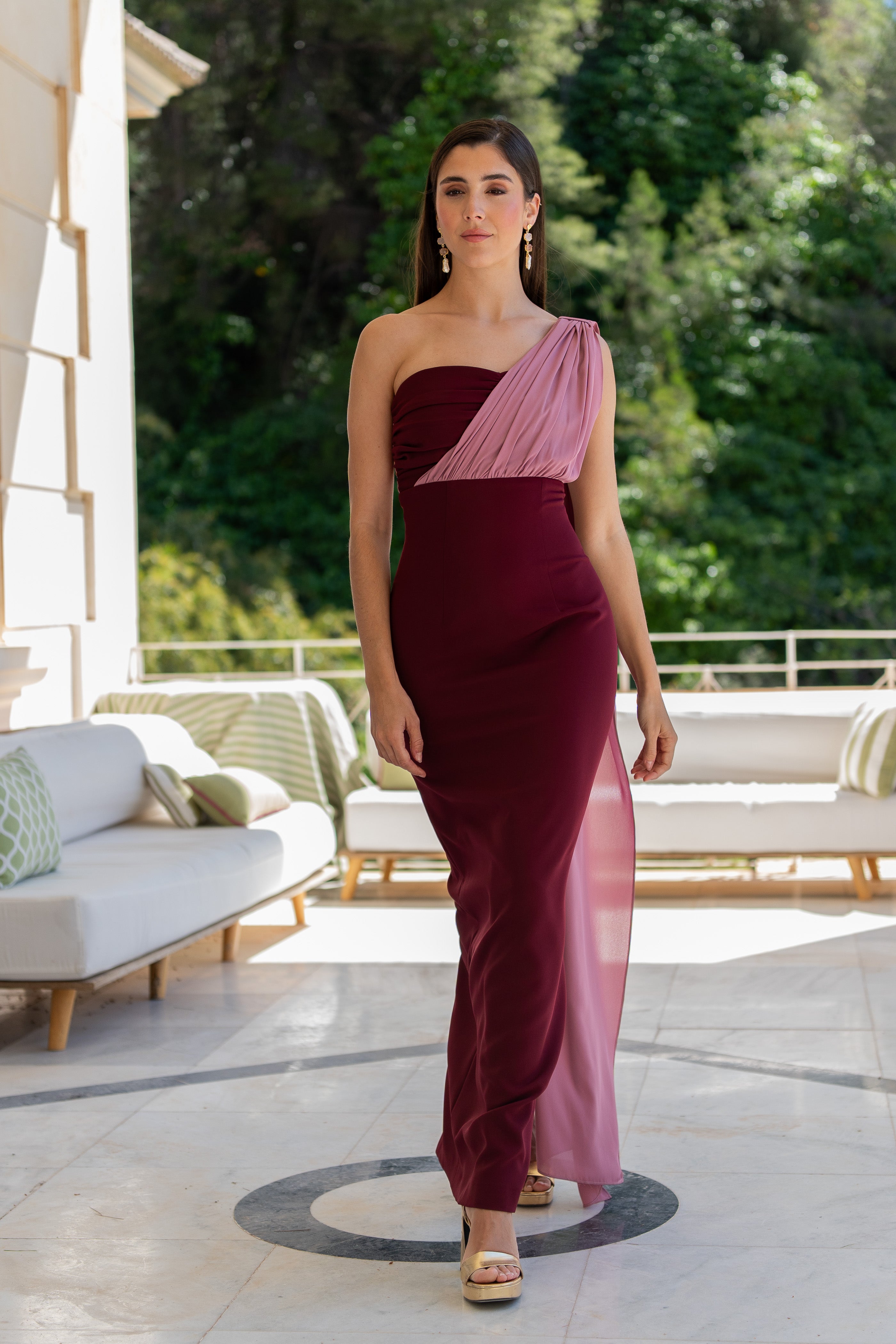 Robe Vivian - Bordeaux