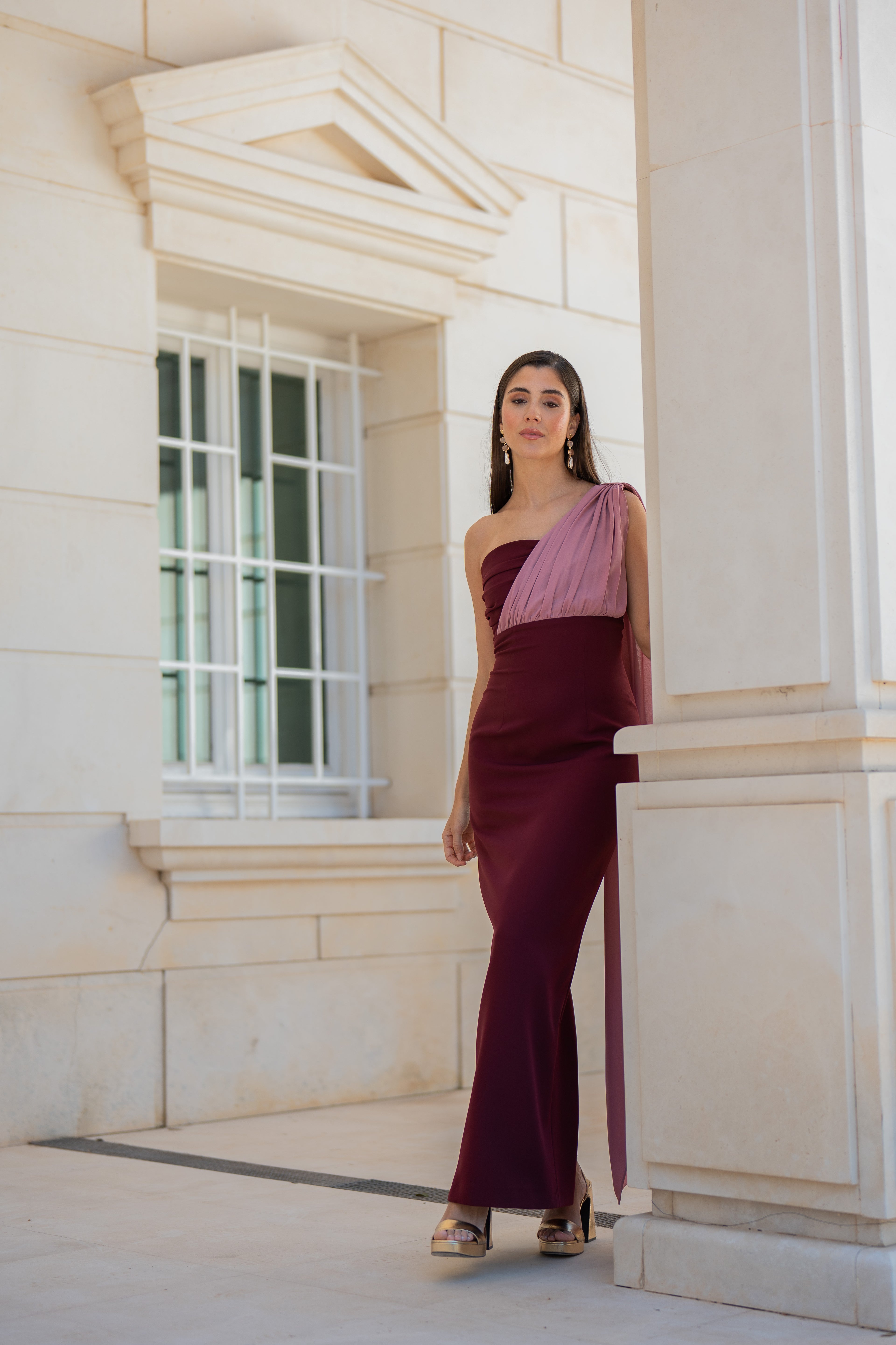 Robe Vivian - Bordeaux