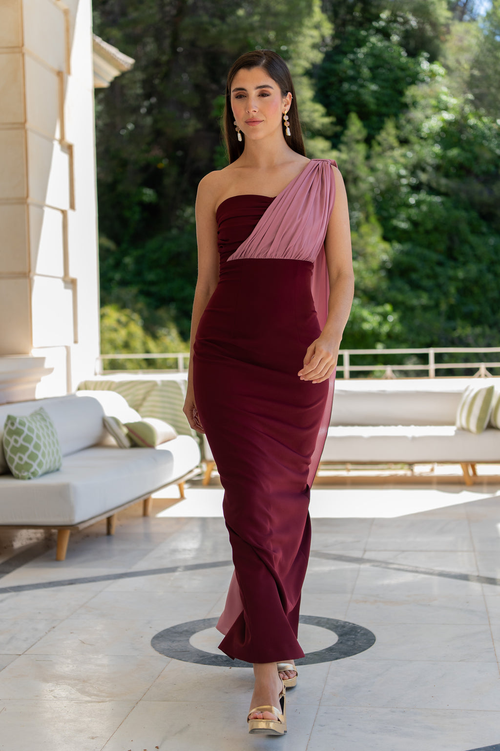 Robe Vivian - Bordeaux