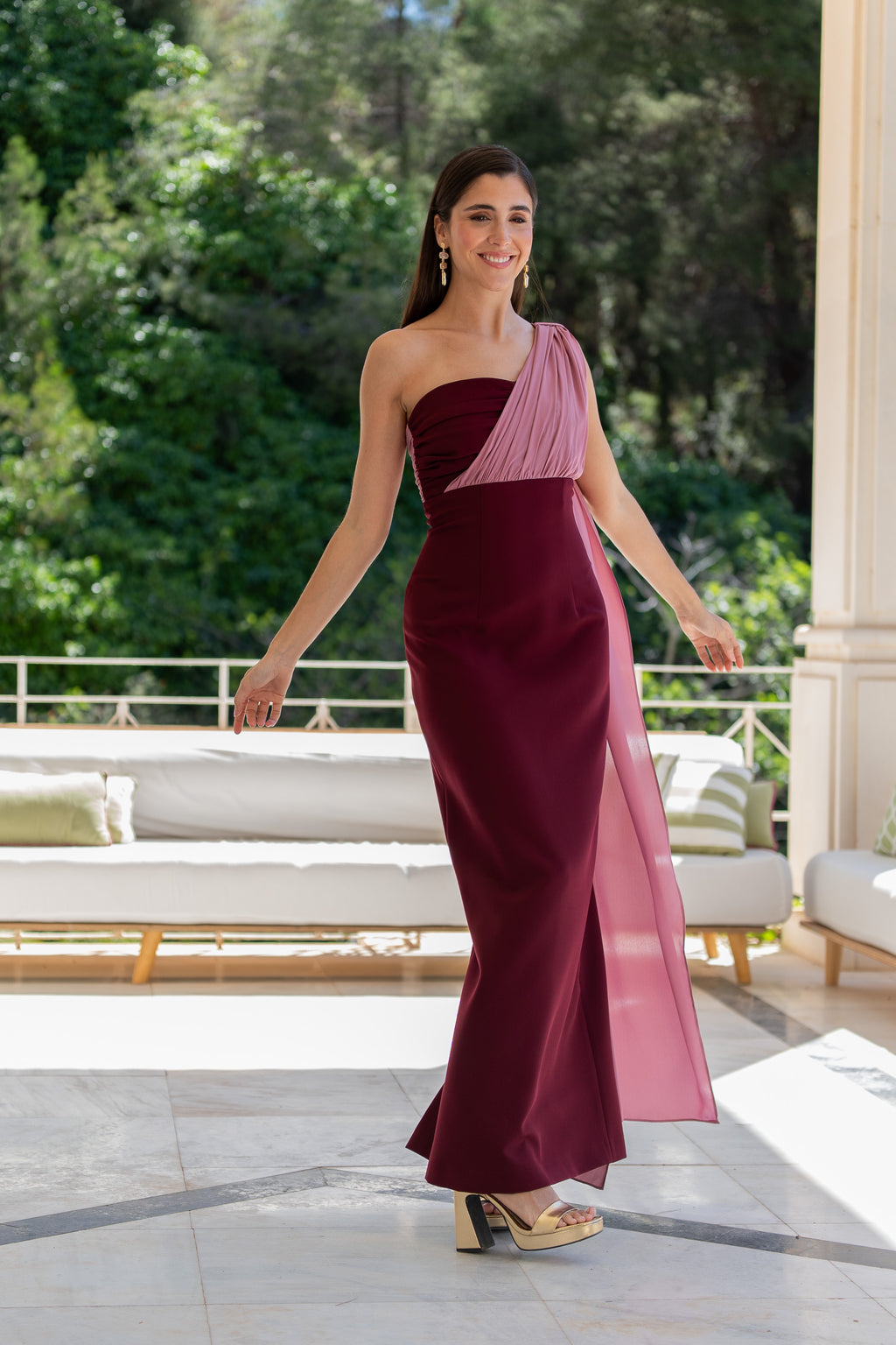 Robe Vivian - Bordeaux