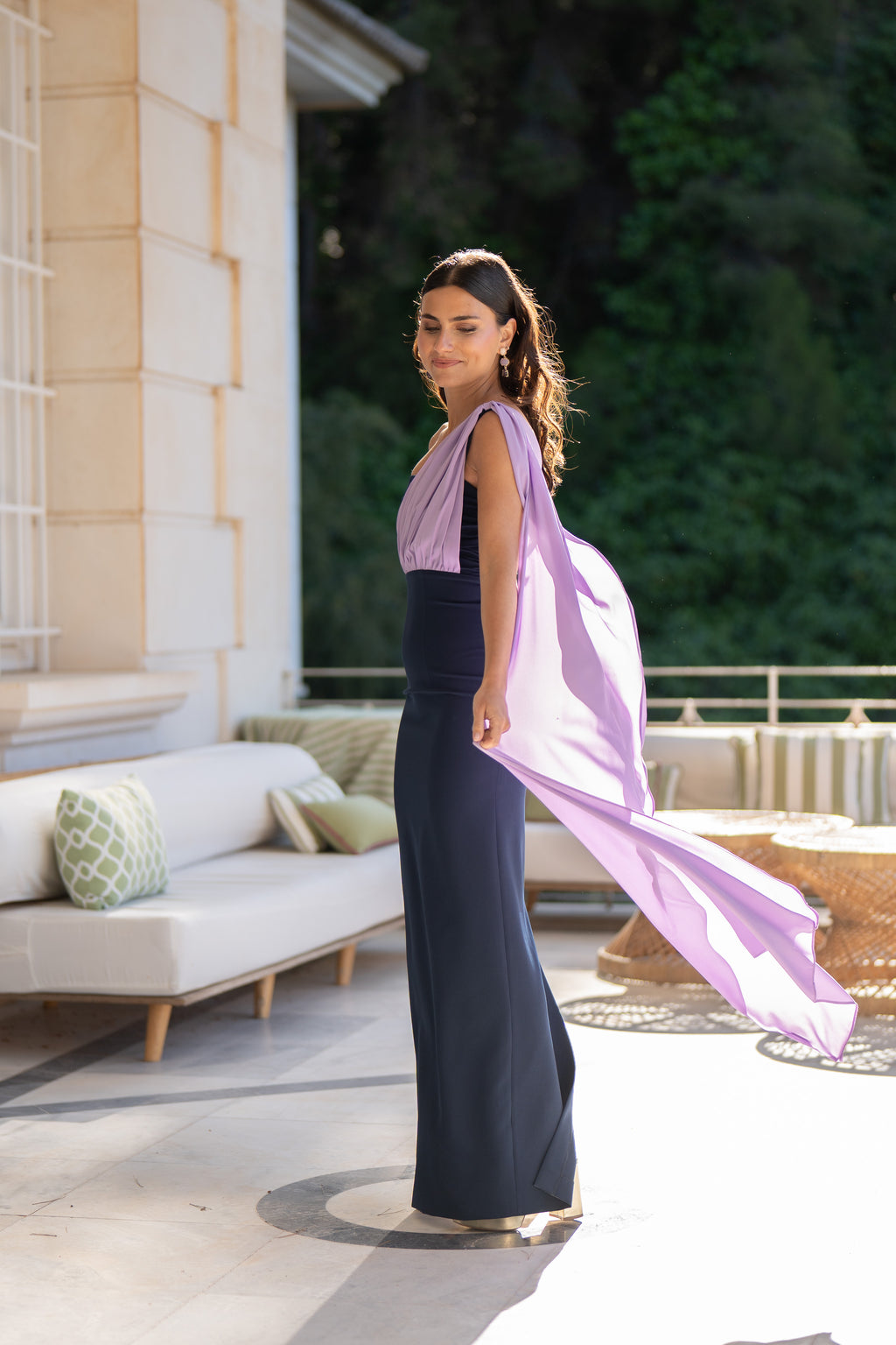 Robe Vivian - Bleu Marine
