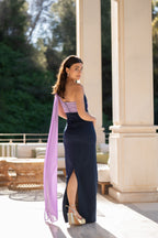 Robe Vivian - Bleu Marine