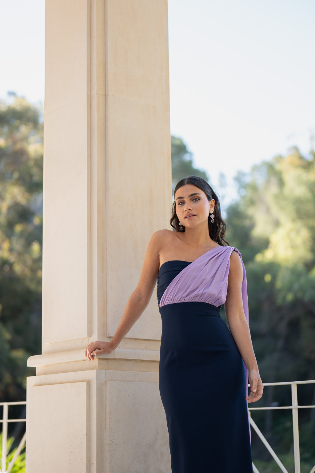 Robe Vivian - Bleu Marine