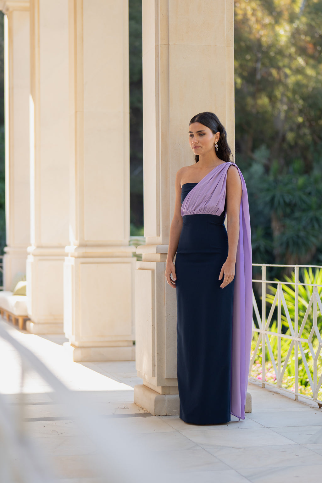 Robe Vivian - Bleu Marine