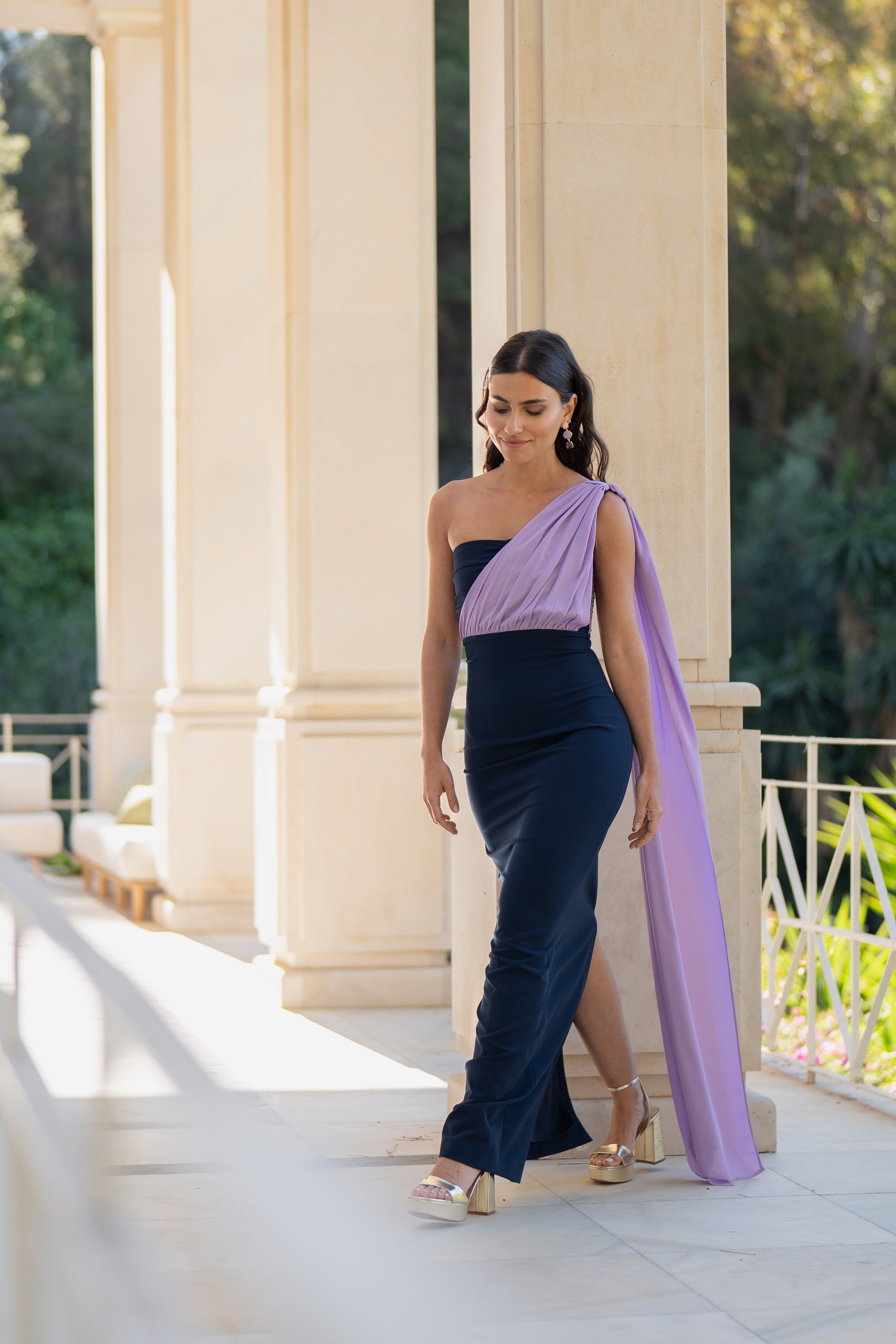 Robe Vivian - Bleu Marine