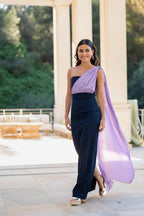 Robe Vivian - Bleu Marine