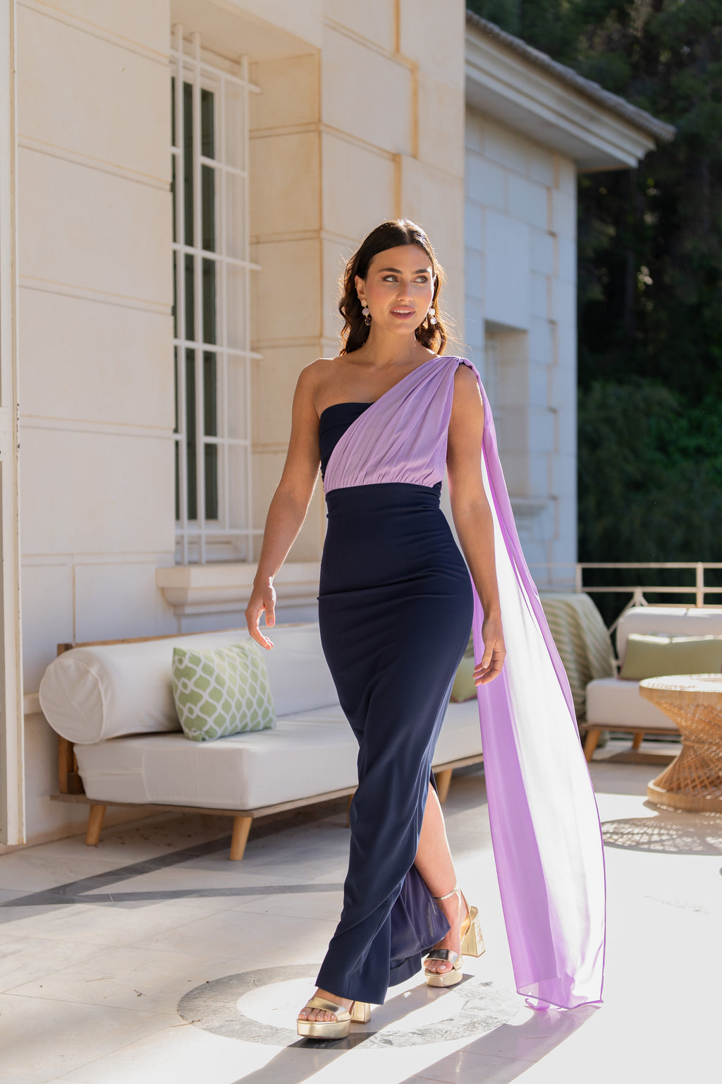 Robe Vivian - Bleu Marine