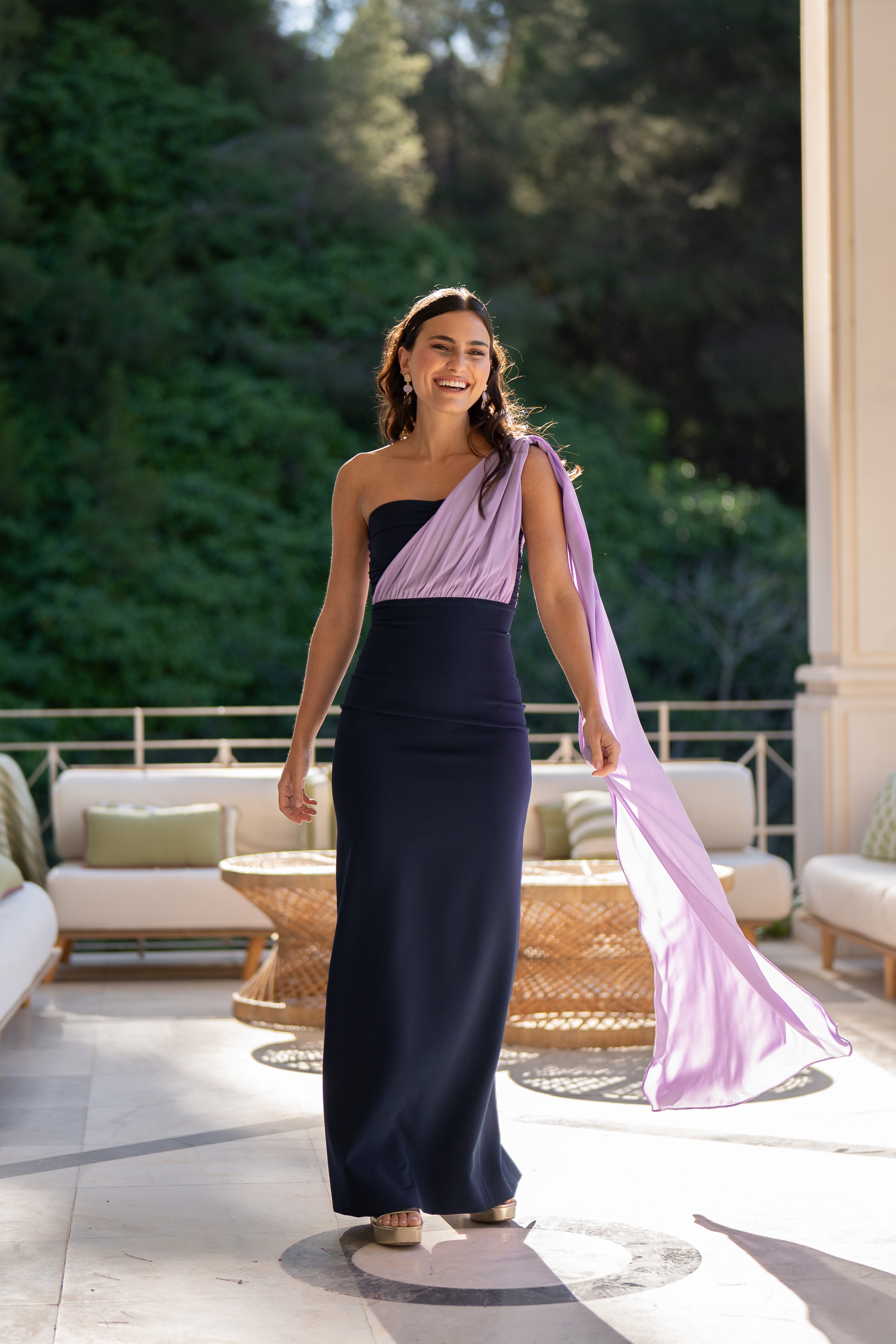 Robe Vivian - Bleu Marine